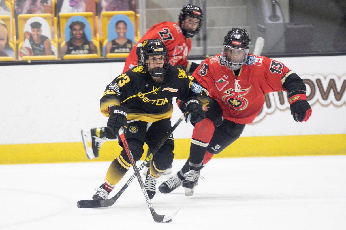 TheBostonPride's tweet photo. Congratulations to @VanisovaTereza on making the Czech National Team for the upcoming @IIHFHockey World Championship. We are so proud of you💪💛 https://t.co/U8MykPfTkH