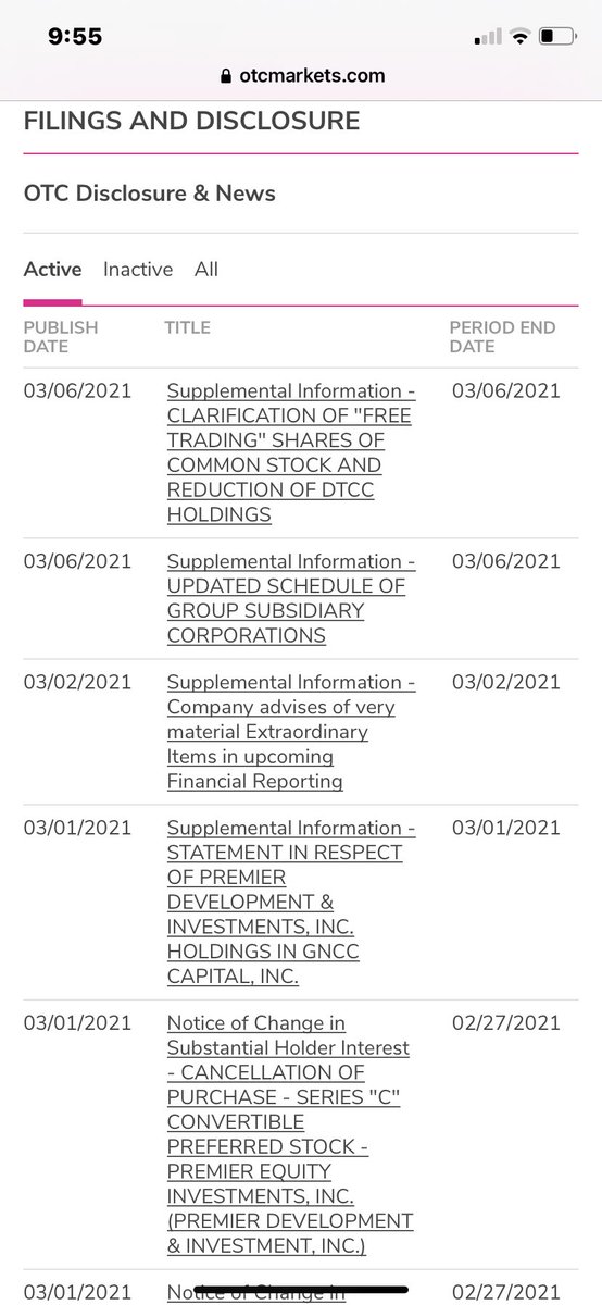 209Daytrader's tweet photo. $GNCP https://t.co/JEKx6pgjNW if you look back at the filings this year dating back to February 26th there is a lot going on. I believe this is the reason the filings are taking longer than they expected. This is not a shell company. Some of these companies that recently... https://t.co/6XJahdOP2L