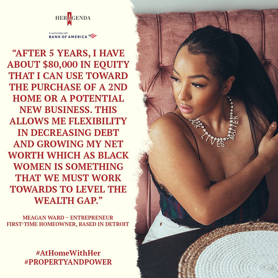 HerAgenda's tweet photo. We tapped five women from our community to share their thoughts on homeownership and advice for you to take with you as you start your journey. #AtHomeWithHer #PropertyandPower https://t.co/PdyTpk4efL

[Sponsored via @BankofAmerica] https://t.co/eIdUZnP4WR
