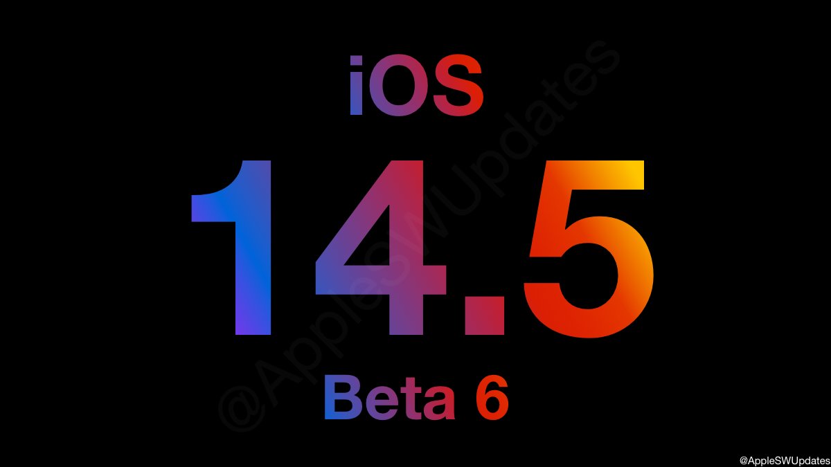 iSWUpdates's tweet photo. iOS 14.5 Dev Beta 6 will be released shortly #iOS145DevBeta6 https://t.co/fbGBDIsabE