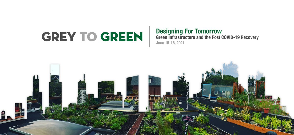 GRHCna's tweet photo. Grey to Green Designing For Tomorrow: Green Infrastructure and the Post-COVID-19 Recovery is happening June 15-16! Discover nature-based solutions to address public health concerns exacerbated by the pandemic while building community resilience. https://t.co/eEsHPuWWbs https://t.co/58ztRXyd3Z