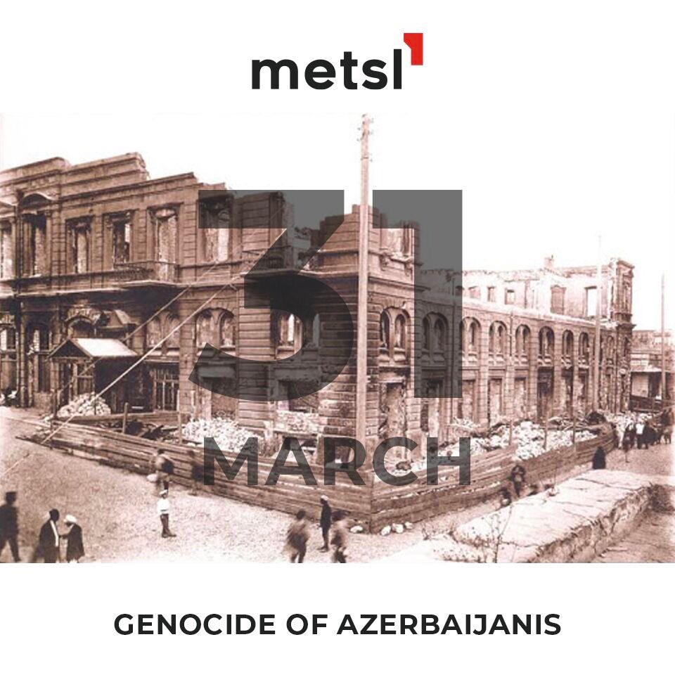 MetslPM's tweet photo. We respectfully commemorate the victims of the genocide!

#31Mart #31March #Genocide https://t.co/qYWwyVsbEQ