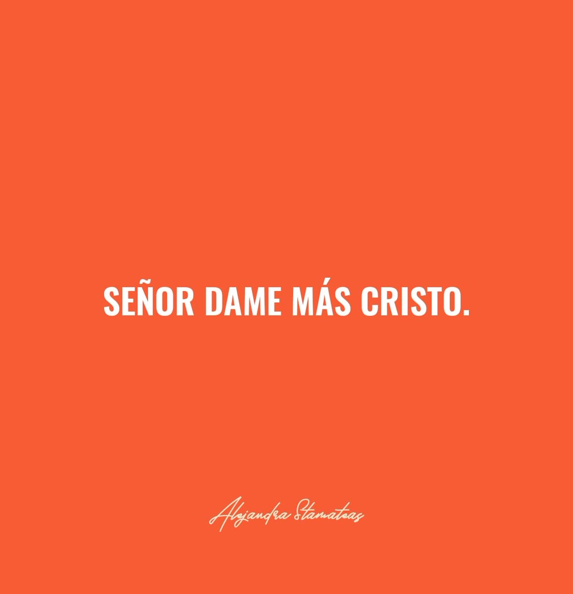 AlejandraStamat's tweet photo. “OÍRLO A ÉL” 🙌🏻
.
.
#AlejandraStamateas #Charlas #Martes #Jueves #Presencial #Online #Frases #Compartir #Edificar #Edificados https://t.co/wBSs6qh98A