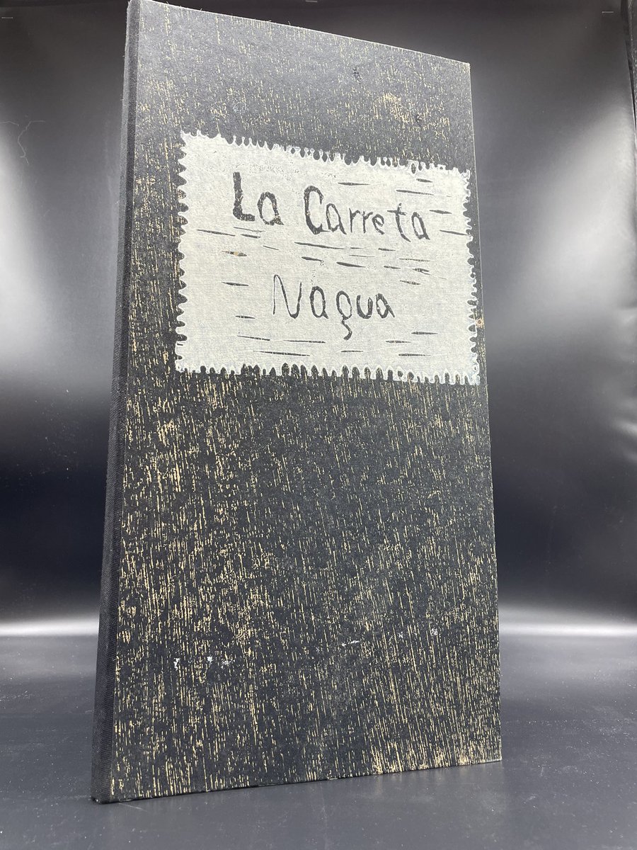 UChicagoSCRC's tweet photo. Wrapping up #WomensHistoryMonth with the work of a book-artist-in-training in Nicaragua, Saslaya Pupiro. She illustrated, printed, and bound this piece. https://t.co/eFuCGVrJko https://t.co/uEzBOKePoP