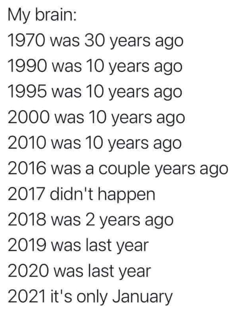 My Brain 1970 Was 30 Years Ago 1990 Was 10 Years Ago 1995, 57% OFF