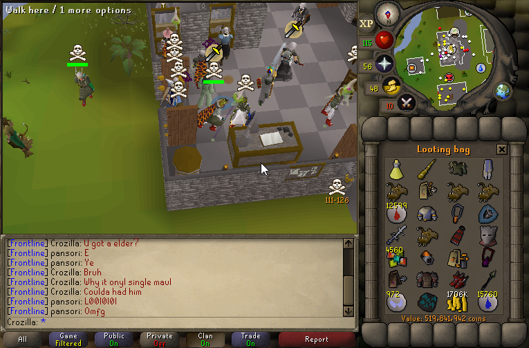 Frontline_RS's tweet photo. SOMEONE MUST HAVE DONE SOME SERIOUS JU-JU ON @SolidTurd! Since they tweeted a "PvP death" in multi (THAT WASN'T EVEN THEIR KILL) claiming to be the "BIGGEST KILL IN SINGLE"

We bring you THE REAL BIGGEST "CLAN MEMBER SINGLE DEATH" with "Concc" (AHK CLIENTER) planking for 520M! 🤣 https://t.co/9MwZhop1nN