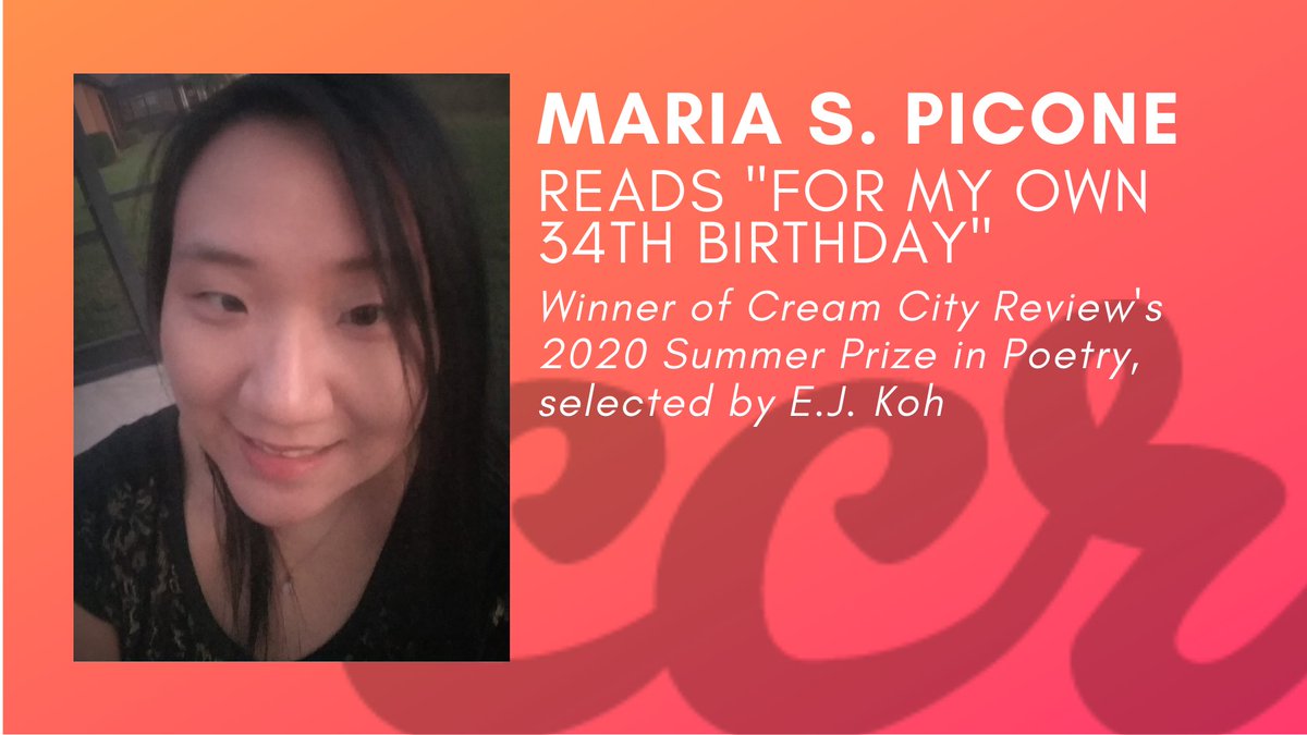 creamcityreview's tweet photo. We're delighted to announce that our 2020 prize spotlights are up on our website! Listen to Leah Fretwell, @rlackey15, @mspicone, and @caro___chavatel read from their winning pieces, all of which appear in CCR 44.2. 

https://t.co/wfQPZ5bCHt https://t.co/Ao3s2CU3aH