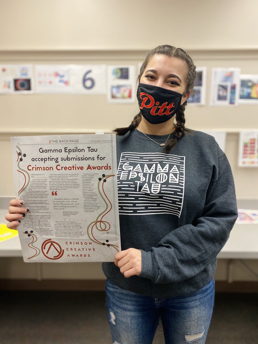 GetPsu's tweet photo. Hey Gorillas -
Pick up a copy of the Pitt State Collegio to check out the FAQs for the Crimson Creative Awards! Get your entries in now, deadline is April 9th.
π¦ππ»
#oagaag #GET #CrimsonCreativeAwards #pittsburgstate #art https://t.co/GB0NO5VbBt