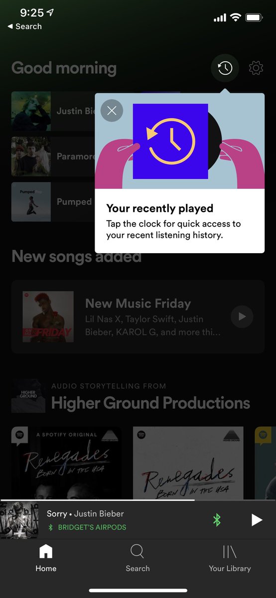 briegetta's tweet photo. Beginning of the year I DMed @Spotify for this feature and now here it is 🔥🔥🔥🙌🏼 #thankyou https://t.co/gR5qDzdn8M