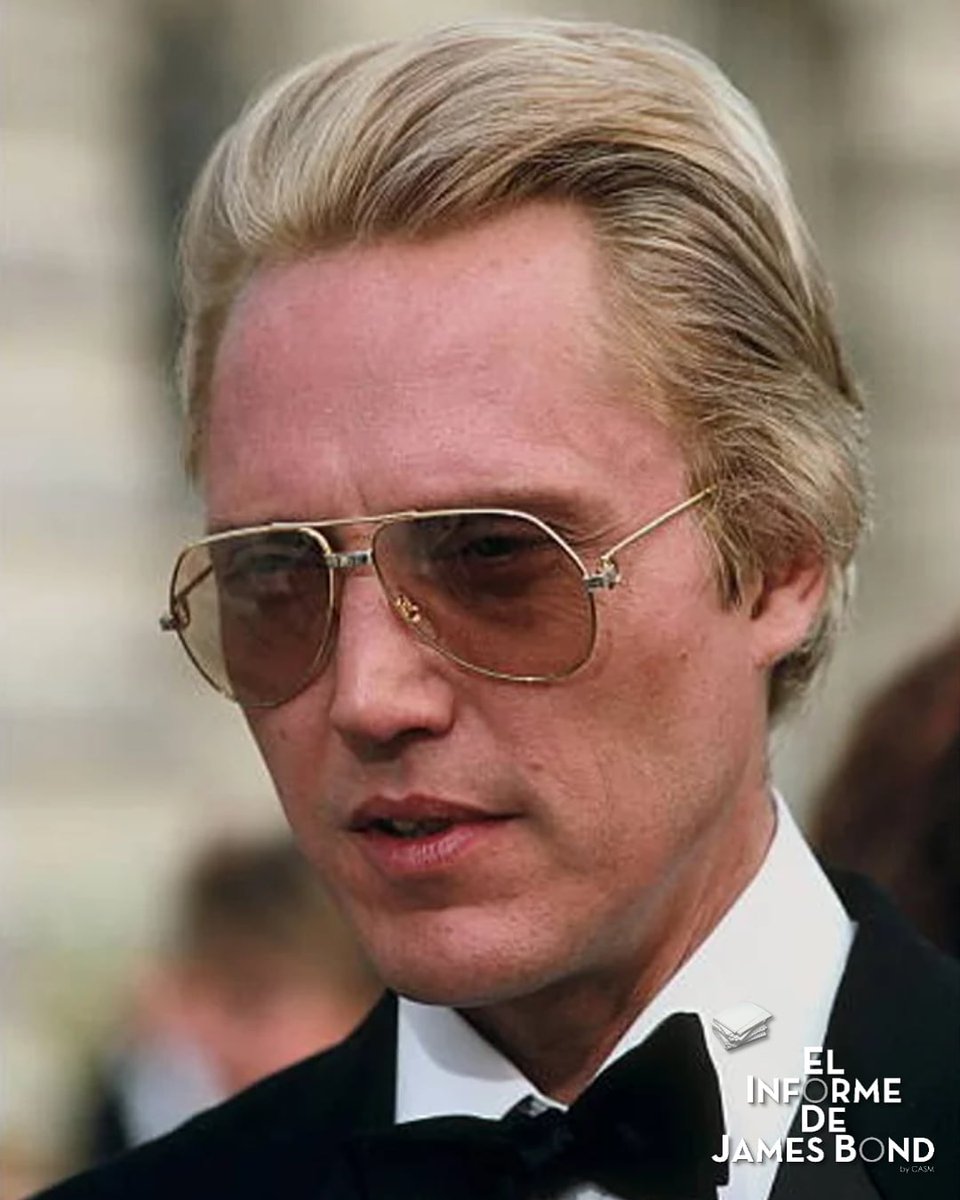 elinformede007's tweet photo. Hoy está de cumpleaños el actor estadounidense Christopher Walken. Él interpretó a un poderoso empresario Max Zorin, villano en "A View To A Kill (En La Mira De Los Asesinos)" de 1985. #IanFleming #JamesBond  #RogerMoore #AViewToAKill #Bond14 #MaxZorin #ChristopherWalker https://t.co/SHCN4EMwQ4