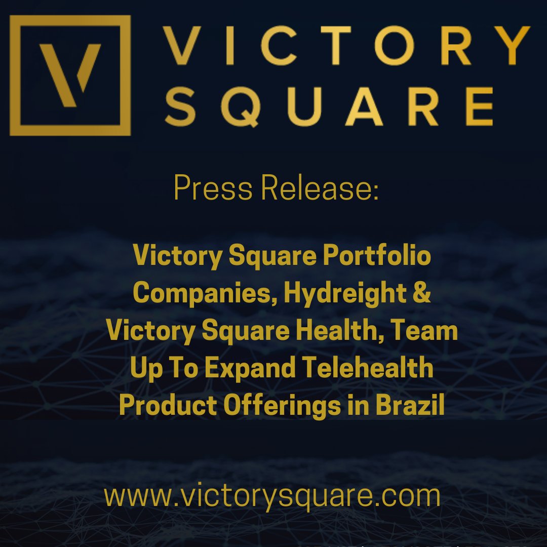 VicSquareTech's tweet photo. Victory Square Portfolio Companies, @HydreightIV & @VicSquareHealth, Team Up To Expand Telehealth Product Offerings in #Brazil.
Take a look at the services this partnership will deliver throughout the country. #Hydreight #VSHealth #WeAreVST
https://t.co/KkT9kILhzM https://t.co/kNfIxmGya7