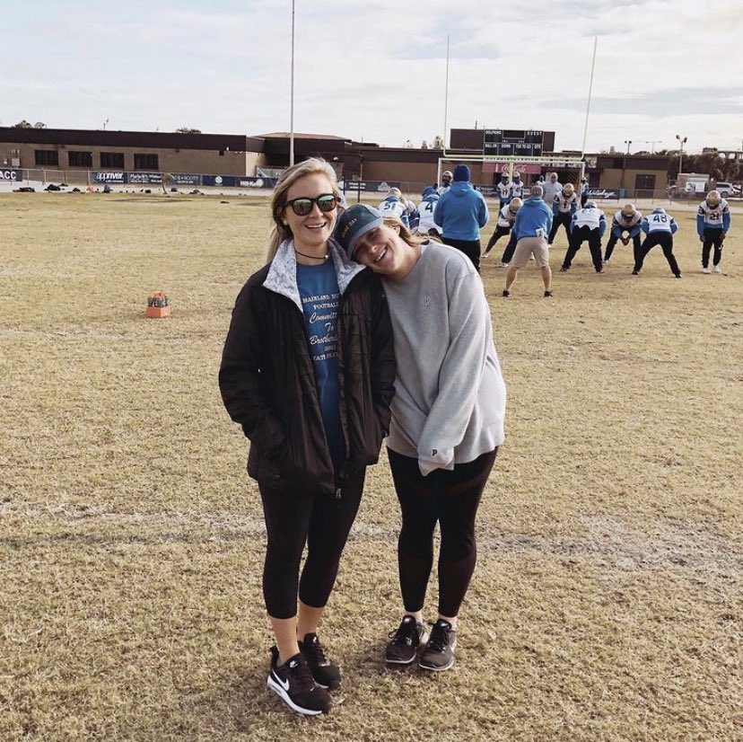 AtsaaMainland's tweet photo. Love, Your 7th Period ATSAs 💙💛 @Mainlandhigh @ATAF83 #nationalathletictrainingmonth #natm21 https://t.co/A19VzWJrof
