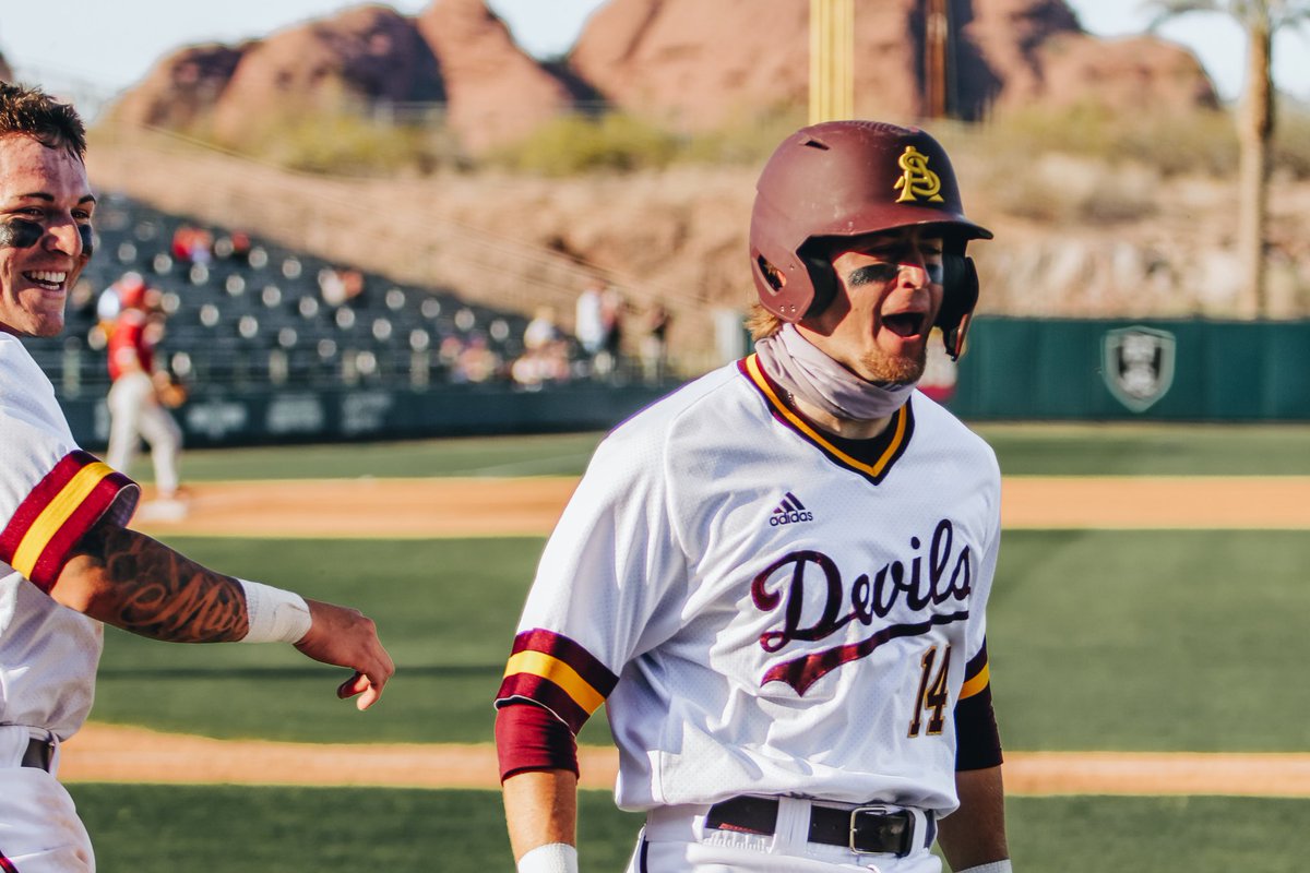 ASU_Baseball's tweet photo. ready for battle. 

#NoPity😿 https://t.co/7GOMTeU6Vb