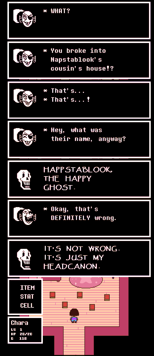 Semi Frequent Undertale Facts Undyne Knew Who Napstablook S Cousin Was But She Didn T Know This Ghost Later Became Mettaton After Realizing That Was What Made Him Feel Like Himself