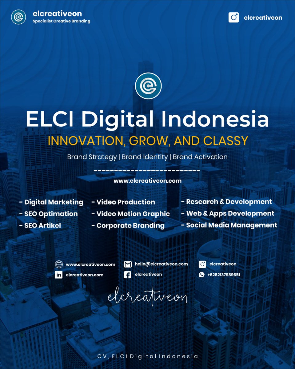 elcreativeon_'s tweet photo. Yuk kita kolaborasi! 😆
Untuk pengirimannya diusahakan 2 bulan sebelum event ya! 😉
-
#OpenCollaboration #OpenSponsor #Sponsorship #EventJogja #Yogyakarta #Elcreativeon #ElciIndonesia #sponsorship #opensponshorshipjogja #opensponsorshipjakarta #sponsorshipevent #infosponsorship https://t.co/HykFER2sgS