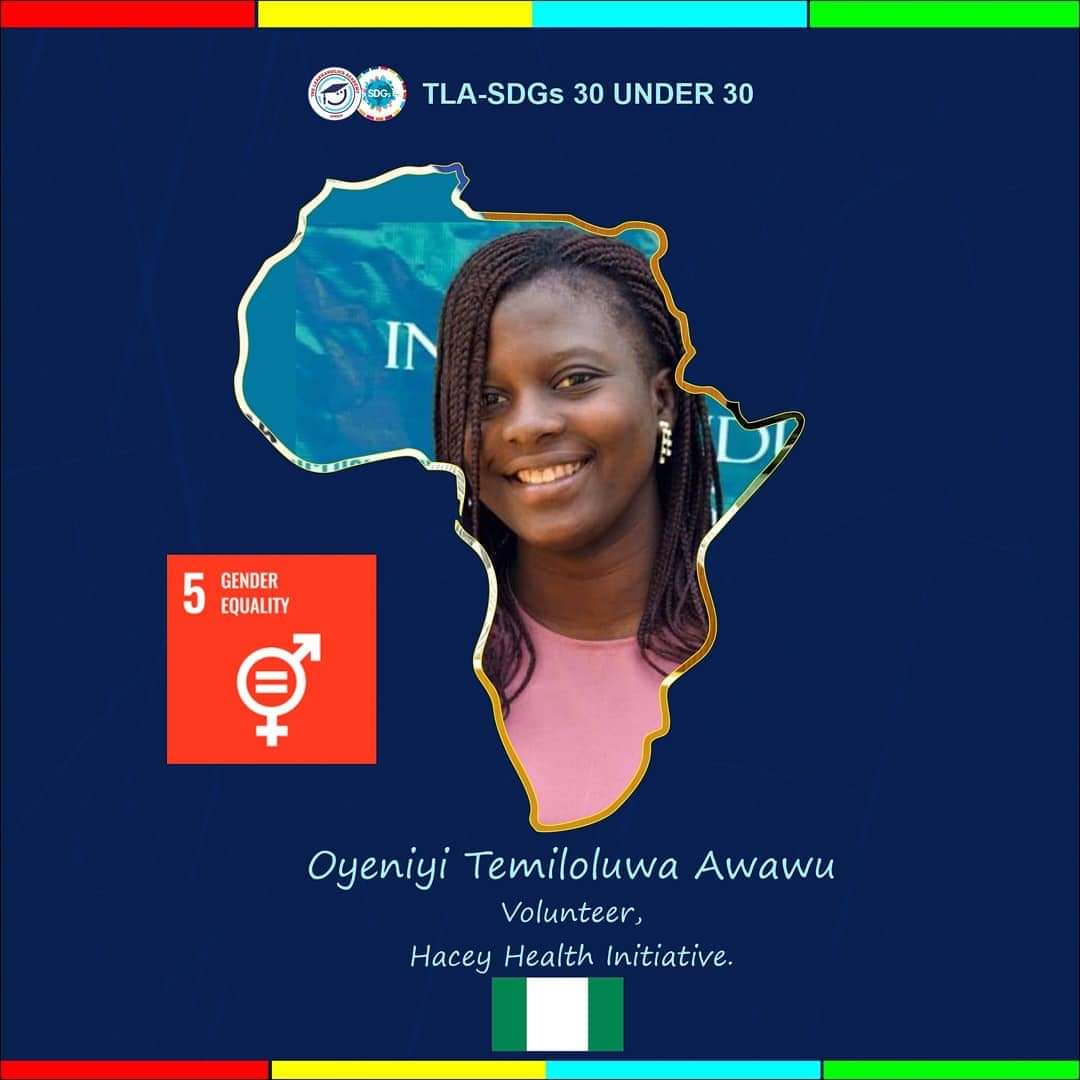 temjik4real's tweet photo. Recently, I won an award by TLA 30 UNDER 30 SDGs as one of the most impactful Gender Advocate in Africa.

Look who is your WCW#

@UN @UN_Women @HACEYHealth @WomenAfrica https://t.co/7YUcHOtQTa