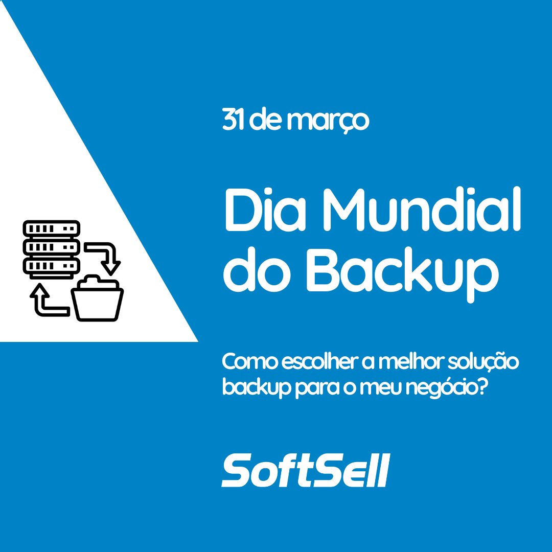 softselloficial's tweet photo. HOJE é o Dia Mundial do Backup
você tem se preocupado com as suas soluções de Backup?

Então, acesse o link abaixo e descubra no nosso blog como escolher a solução de backup ideal para sua empresa.

https://t.co/MY751jsee7 https://t.co/hNye3UcrH6