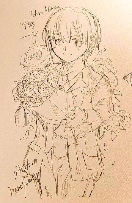つい…描いてみた…
#五等分の花婿
#五等分の花嫁 #中野一花
#絵描きさんと繋がりたい 