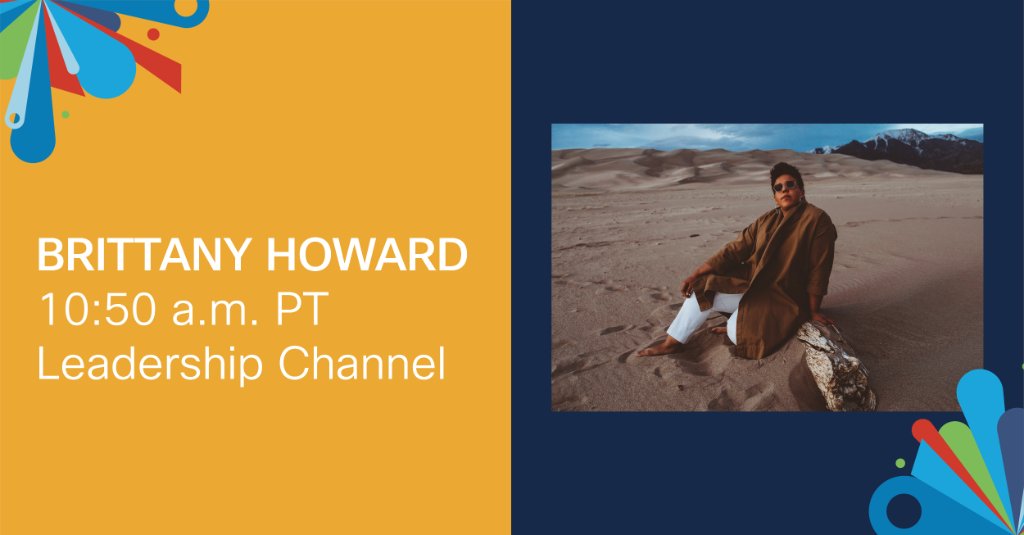 CiscoLive's tweet photo. Singer, songwriter, guitarist, and producer, Brittany Howard, takes the #CiscoLive digital stage today! Tune in for her special musical event: https://t.co/f8sA3NS2Qw https://t.co/yOvRCgDTZE