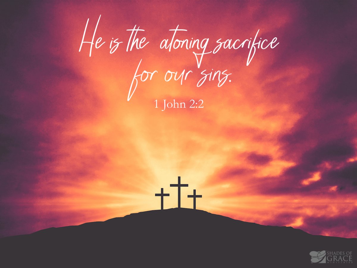 “He is the atoning sacrifice for our sins.” — 1 John 2:2

#Easter #Jesus #PaidInFull #Salvation #PeaceWithGod #FollowHim