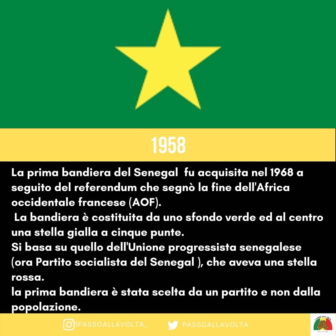 _passoallavolta's tweet photo. La storia della bandiera del Senegal https://t.co/cVOzLqYlq1