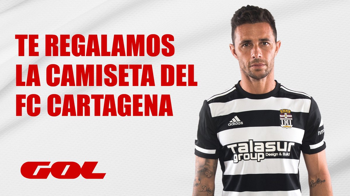 Gol's tweet image. 🎁 REGALO 🎁

🖤 ¿Quién quiere la camiseta del @FCCartagena_efs?

👇🏽 Sigue los pasos y participa:

❤️ Sigue a @Gol 
🔁 Haz RT
 📲 Dinos por qué tiene que ser tuya con #ZaragozaCartagenaEnGol 

🏅 Un ganador

⏰ ¡A las 21;30h sigue el partido en ABIERTO en GOL!