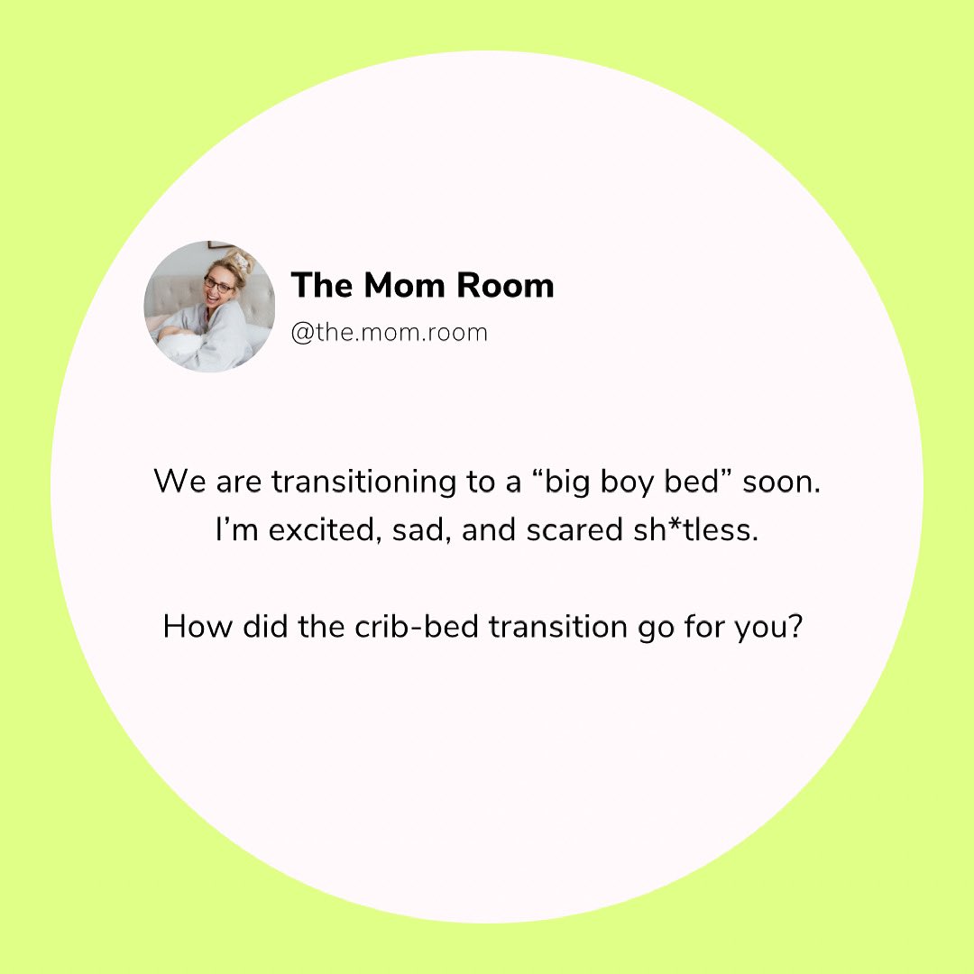 themomroom's tweet photo. How did your crib-bed transition go? #ToddlerLife #twittermom #canadianmom https://t.co/MxitICsUv3