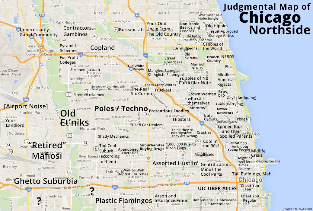 Gotta, say, this is dead-f***ing accurate for Chicago.