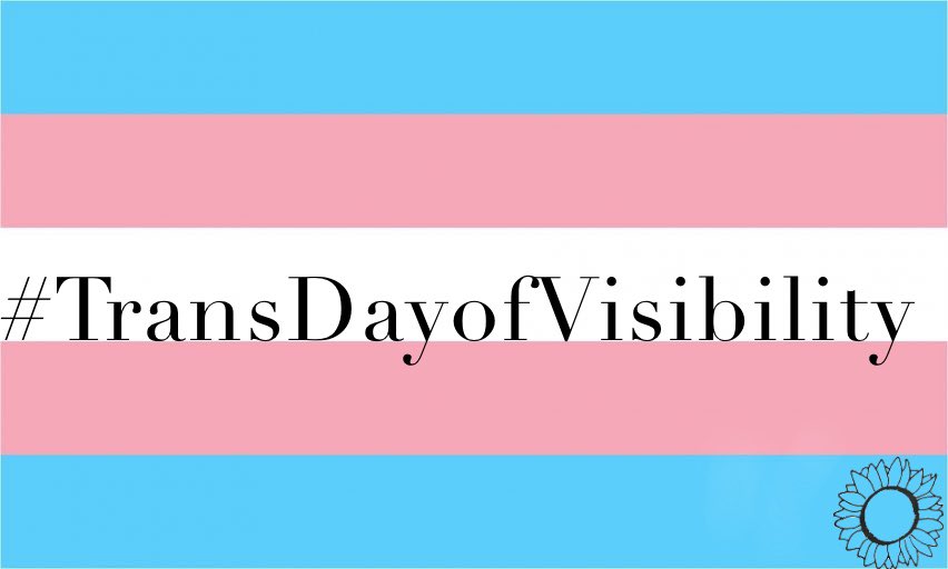 OasisEnsembles's tweet photo. Today is Transgender Day of Visibility, a day in which we celebrate transgender, non-binary, and gender-diverse people. This day brings awareness to the importance of creating and continuing conversations about the discrimination that trans people experience. https://t.co/0933G54Pkh