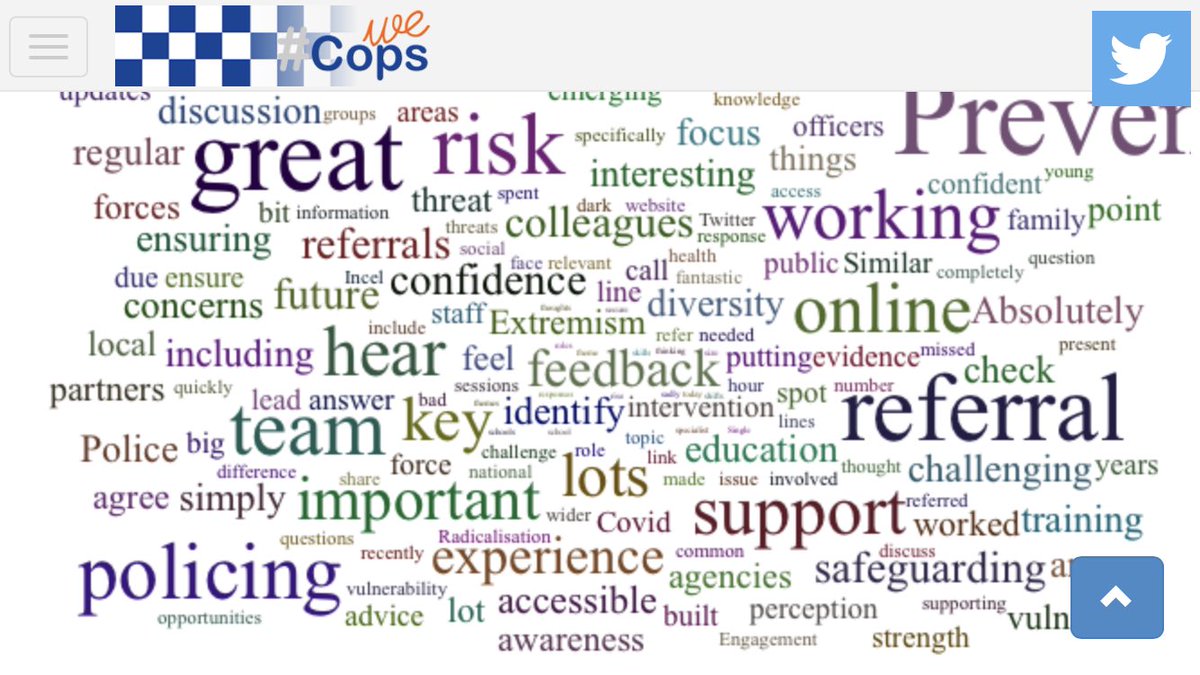 WeCops's tweet photo. Tonight’s #WordCloud #prevent @CCLeicsPolice #WeCops https://t.co/rnPUh5NNF4