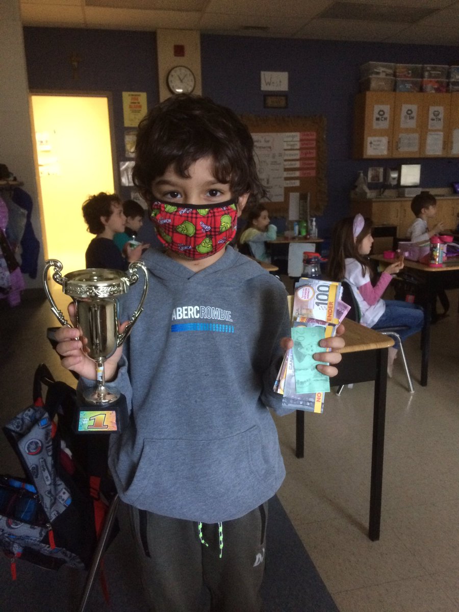 Congratulations to our Money Master this week! 💰💰😊