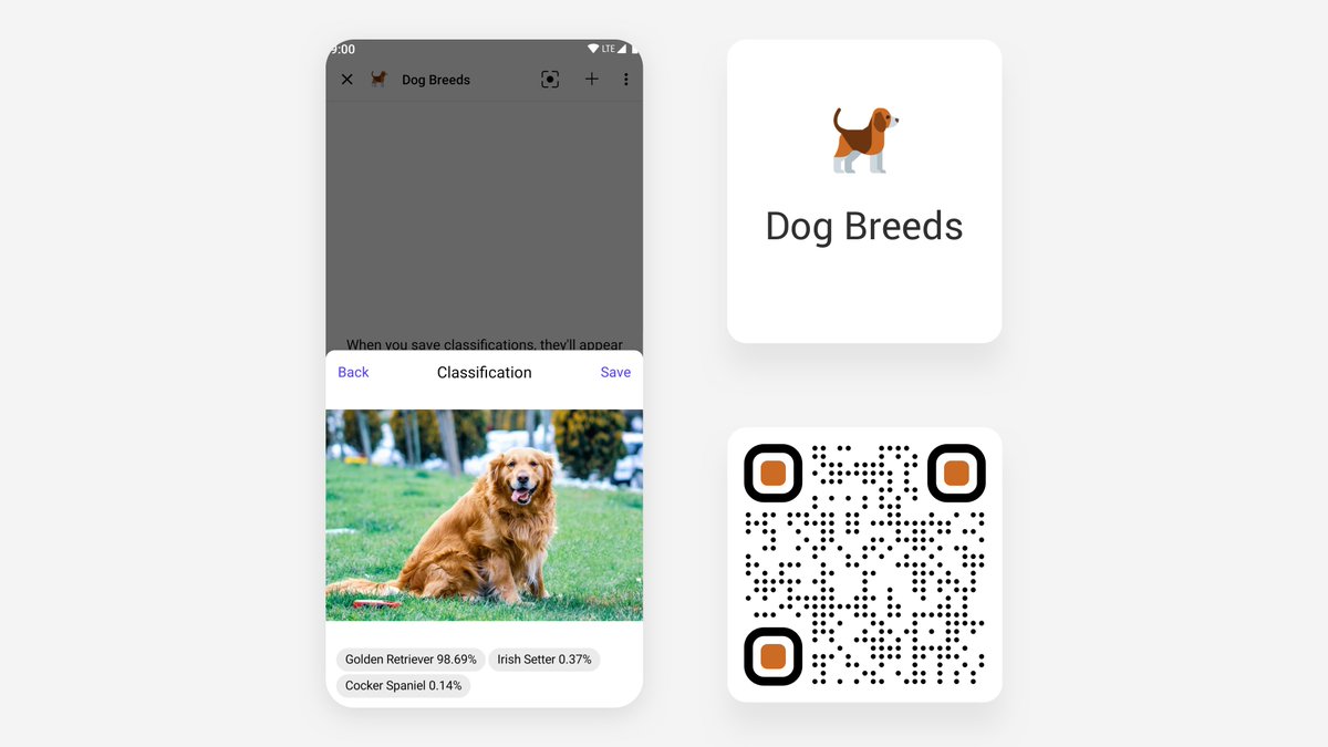PalletML's tweet photo. 🐕 Dog Breeds Classifier is now available on Pallet!

See if the model can identify your dog's breed - it's trained to recognize 120 of them!

📱 Try it now in real time in the app: https://t.co/dXtxK5katU

#Android #TensorFlow #MachineLearning https://t.co/TIpXB5a3bK