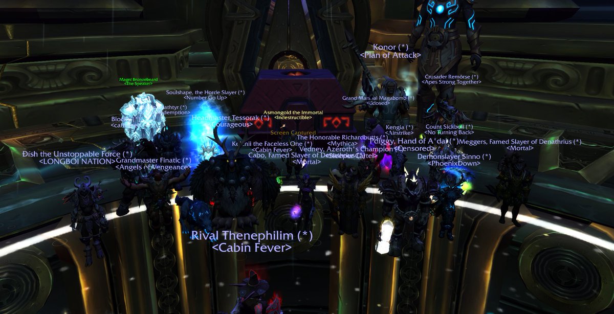 Asmongold's tweet photo. A glorious and victorious stream

Mythic N'Zoth World Last, Alliance First

Tomorrow I will do a GDKP Naxx. Be there. https://t.co/jh7SmtTTPn