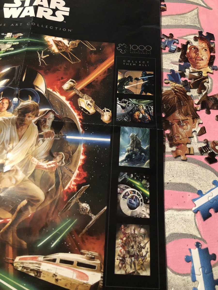 blavinwbbj's tweet photo. You can call @HamillHimself a lot of things but BALD isn’t one of them. This puzzle and his hair will be the death of me. https://t.co/ee4IFBzu5A