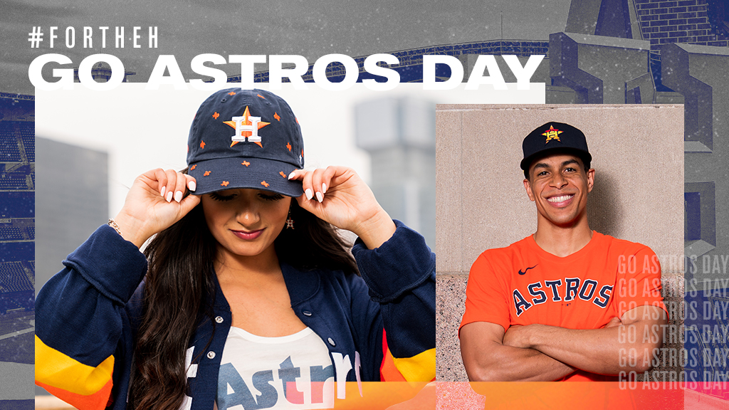 Houston Astros on X: Happy Go Astros Day! Wear your gear. Share on social.  Tag #ForTheH.  / X