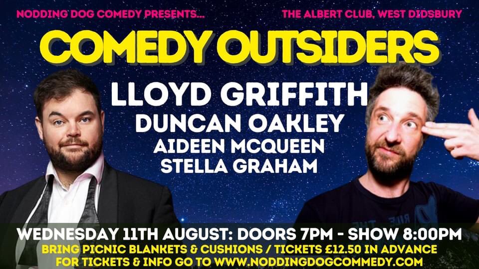 noddogcomedy's tweet photo. AMAZING comedy line ups coming to you in #Didsbury this August!

Don’t miss out! 50% already sold!

Grab yours now!

⭐️https://t.co/XVgyhoBbCf⭐️

#Manchester #standupcomedy https://t.co/OzbDNuMrfy