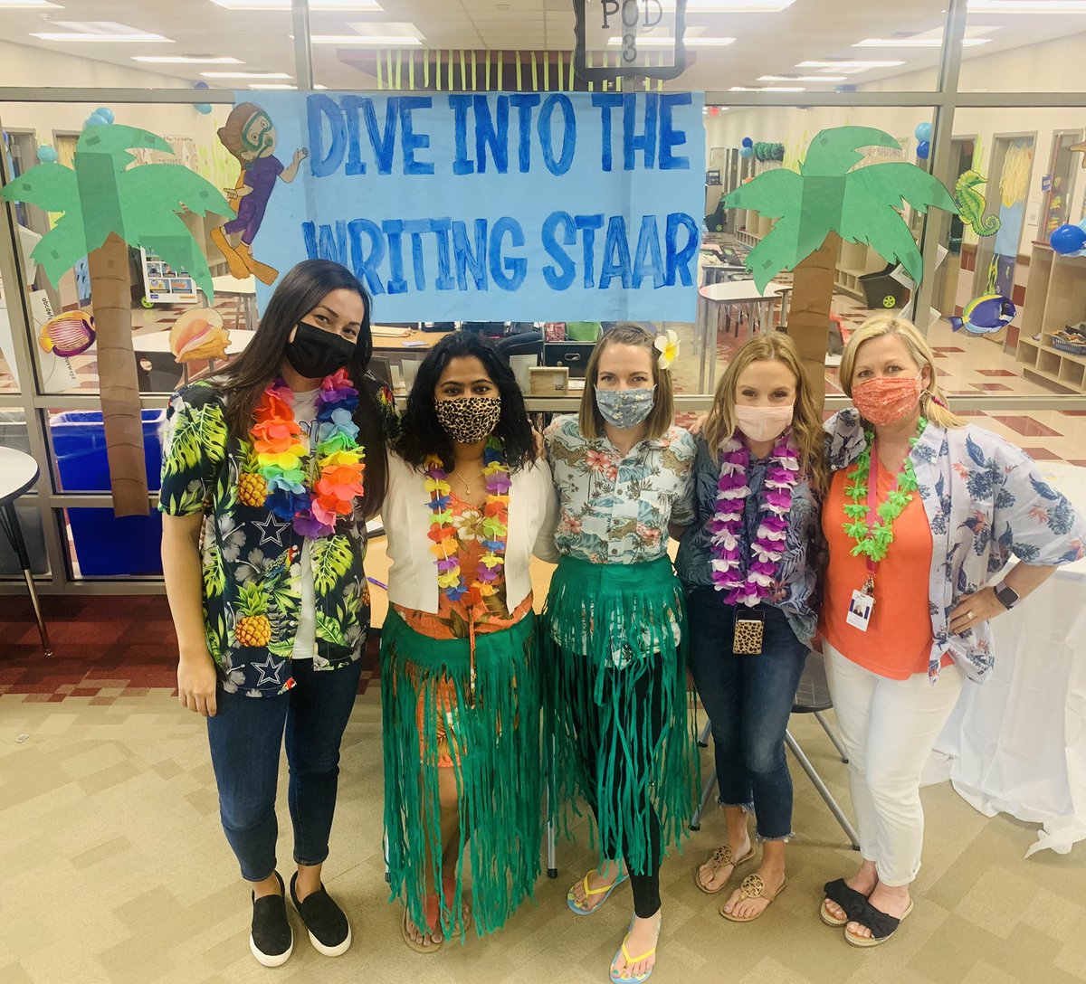 Let’s Dive into the Writing Staar and SEAS the day!! #Team4th #WeareMilller #makelearningfun #allworthit #happystudents @CoyMillerElem @MsSotello4ths
