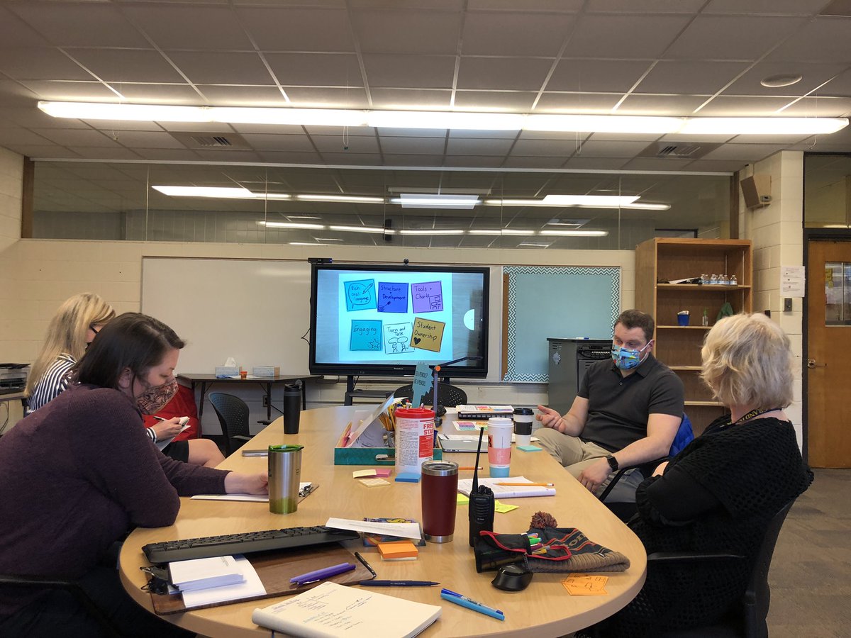 ghapsmaryawhite's tweet photo. We keep learning & growing w/ a focus 🎯 Today grade level teams dug deep into #SharedWriting to strengthen our tier 1 instruction. We know little shifts can have BIG implications for our learners! Thanks to @workingc for facilitating & @degroot_marie for planning!
#UsInMustangs https://t.co/LuGyxkvVdA