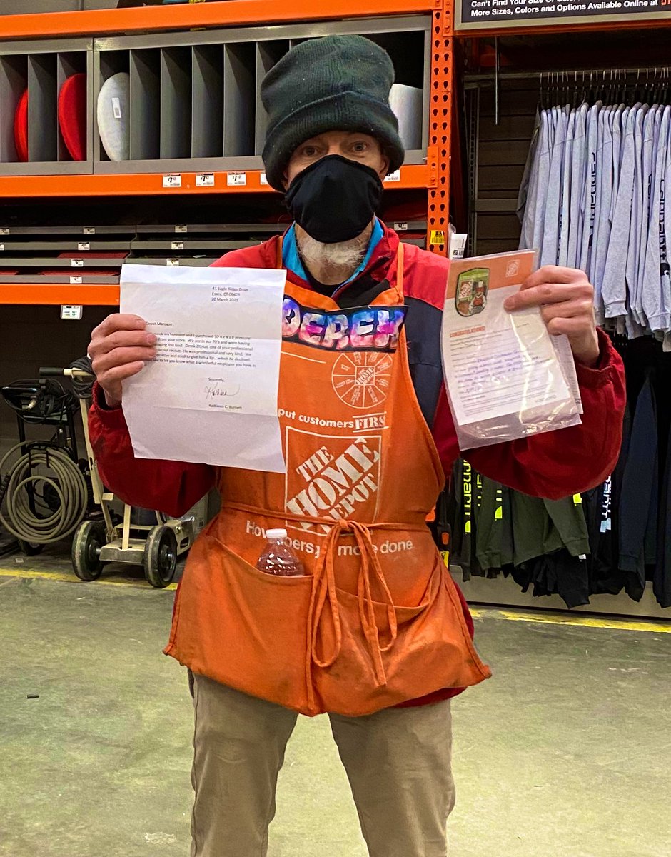 DEREK IS A PRO LOADING SUPERSTAR!!Customer took the time to rave about Derek and how he went above and beyond in a letter to the store manager! Way to go! <a href="/JasonArigoni/">Jason Arigoni</a> <a href="/corelli189/">Lori Corelli</a> @JMeyerTHD <a href="/ChrisUrso2/">Chris Urso</a> <a href="/DonaldCharron6/">Donald Charron</a> <a href="/RalphieFrancois/">Ralphie francois6215</a> @RafGTHD <a href="/AMountzoures/">Angelo Mountzoures</a> <a href="/NadalWesley/">Wesley Nadal</a>