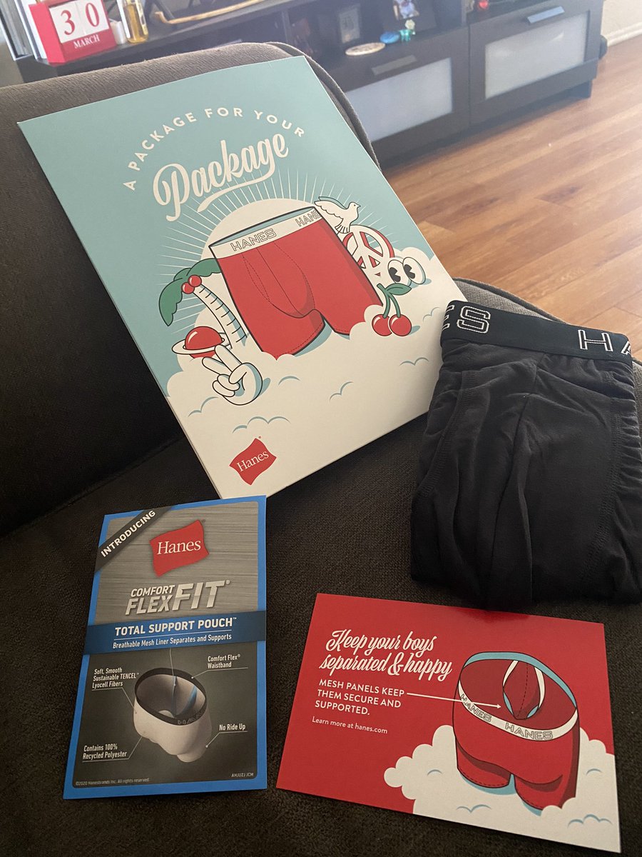 YorshGee's tweet photo. @Hanes thanks! #OvershareInYourUnderwear #totalsupportpouch @Hanes https://t.co/qo9eBcP20i
