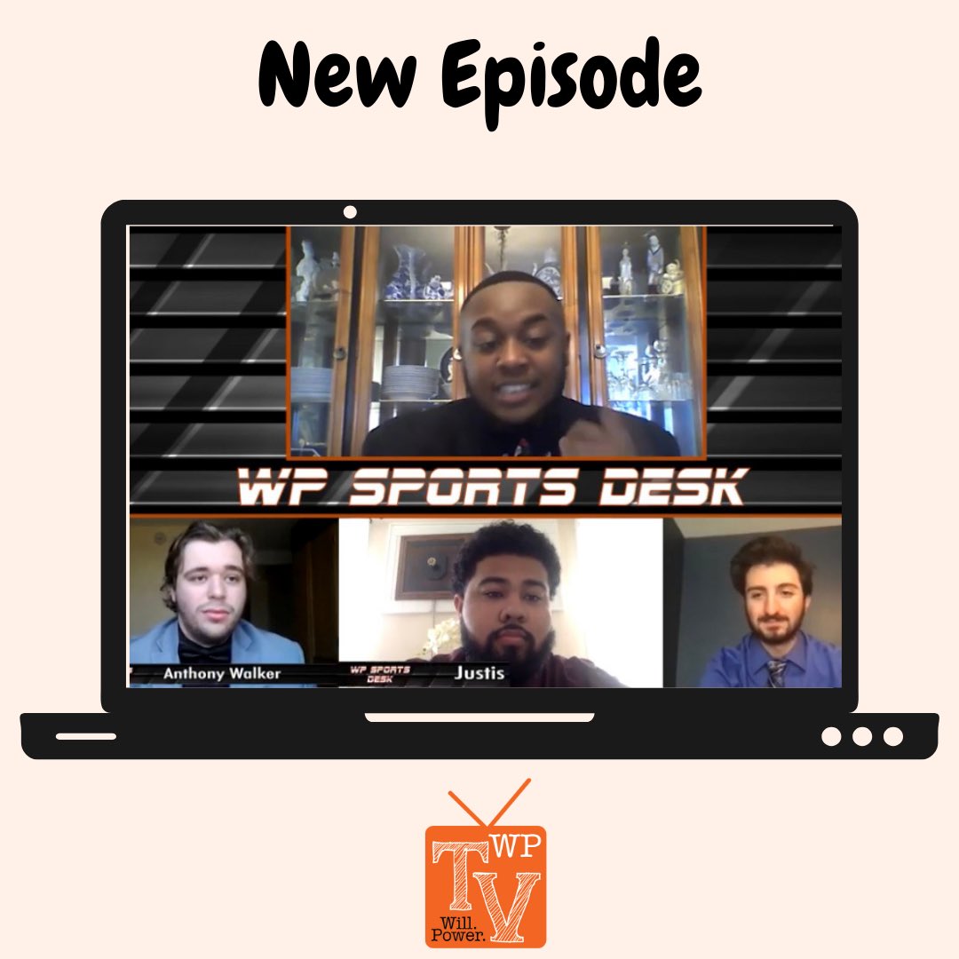 WPTVNetwork's tweet photo. #wptv is watching the new @WPSportsdesk episode right now! check it out! link is on their insta or Twitter page! #collegetv #wecanstillmakeithappen #ibsawards #wpcomm #wpacnj @WPACnj @WPCommDept https://t.co/xIhqyVTPEo