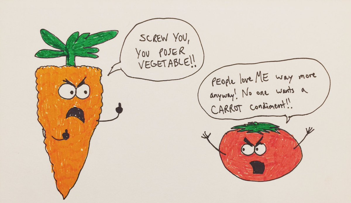 comicswithcraig's tweet photo. The dark days of #vegetablestories #comicswithcraig #webcomics #webcomic #funny https://t.co/XnRSUmMLD4