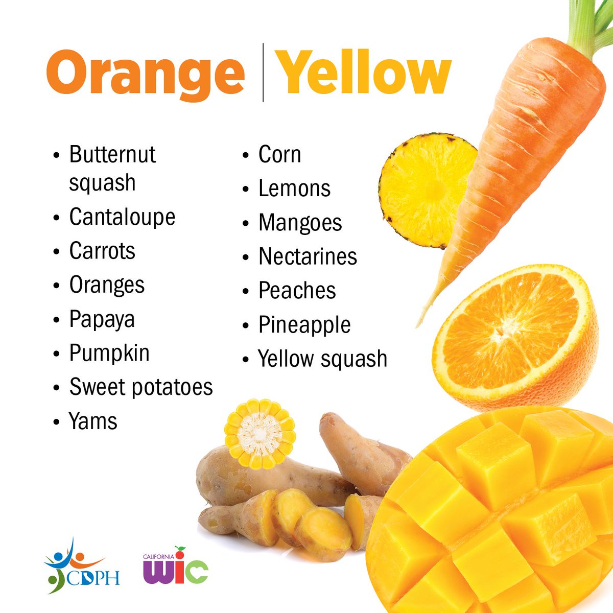 capkwic's tweet photo. Our bodies need a variety of nutrients from a wide range of fruits and vegetables to stay healthy. Challenge yourself to try different colors of fruits and vegetables. Swipe 👉 to check out nature’s color guide to nourishing your body all year. #CaliforniaWIC #BeHealthy🍎🍊🍋🥦🍇 https://t.co/WPclr1ZGVH
