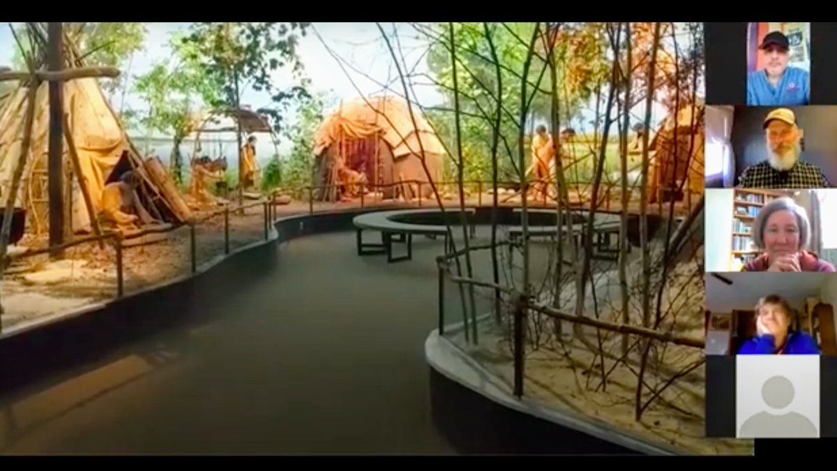 JoeWalewski's tweet photo. Travis took #TeachOutdoorsMinnesota on a virtual tour of the Mille Lacs Indian Museum with a focus on maple syruping. See the video at https://t.co/X5HNl5jlKj https://t.co/yNBw0tEeFB