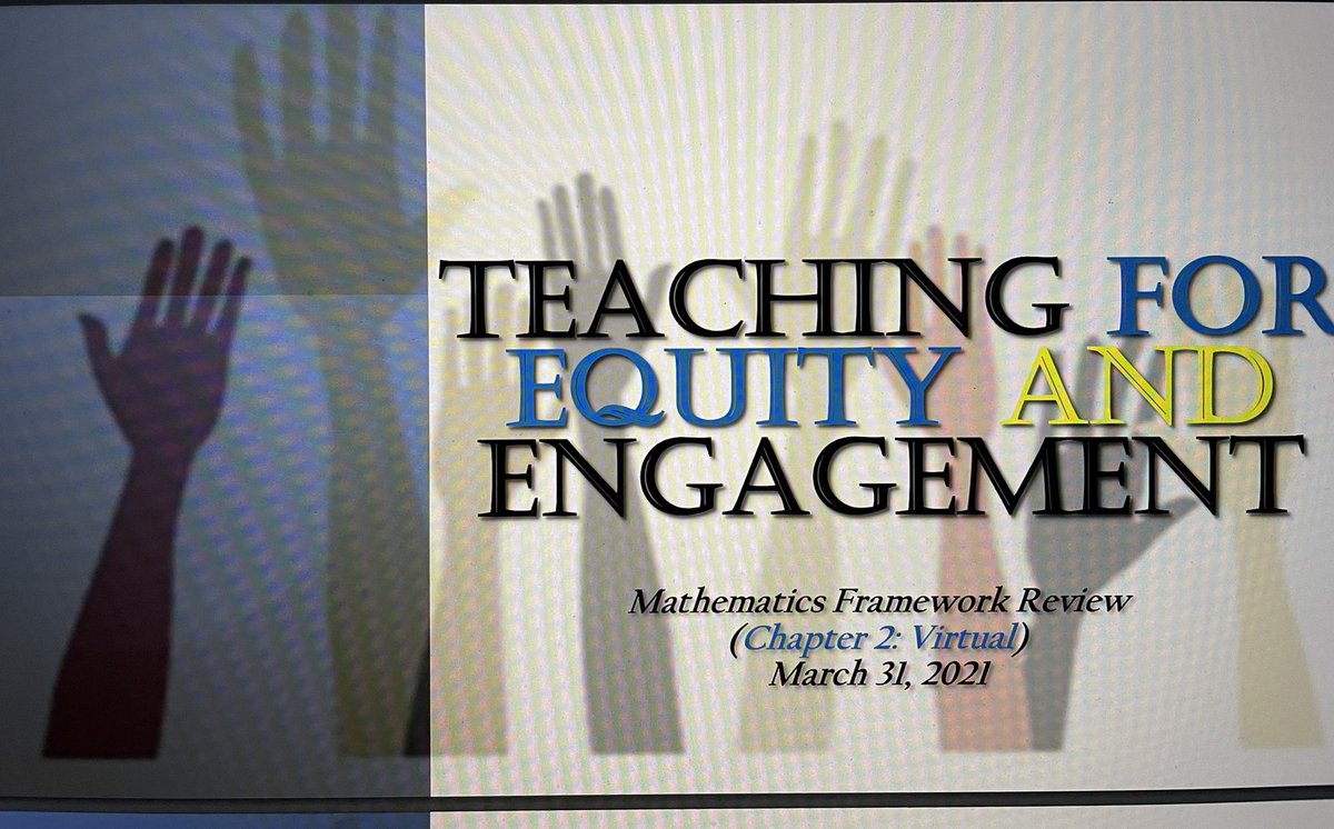RX_Math's tweet photo. Thank you Dr. Betters and @SBCSS_ESS ! Important conversations around CH 2 of the CA Proposed Mathematics Framework! #StrongerTogether #sbcssmath #itsamathlife @SBCSS @SBCo_Supt_Ted @MelanieJanzen15 @dcdarnellster https://t.co/bPCZwxDvnG
