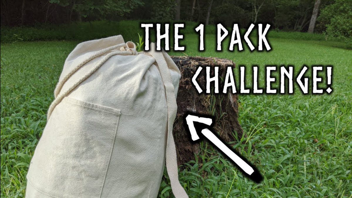 AxeBearded's tweet photo. https://t.co/zvD4Bm069f
This is a great challenge!  It makes you prioritize what are your absolute essentials when attending events.  It asks, "Can I still enjoy myself with minimal gear?"

What's would you pack?
Be Humble,
Be Helpful
and Be Honorable. https://t.co/oaKzUg6ahw
