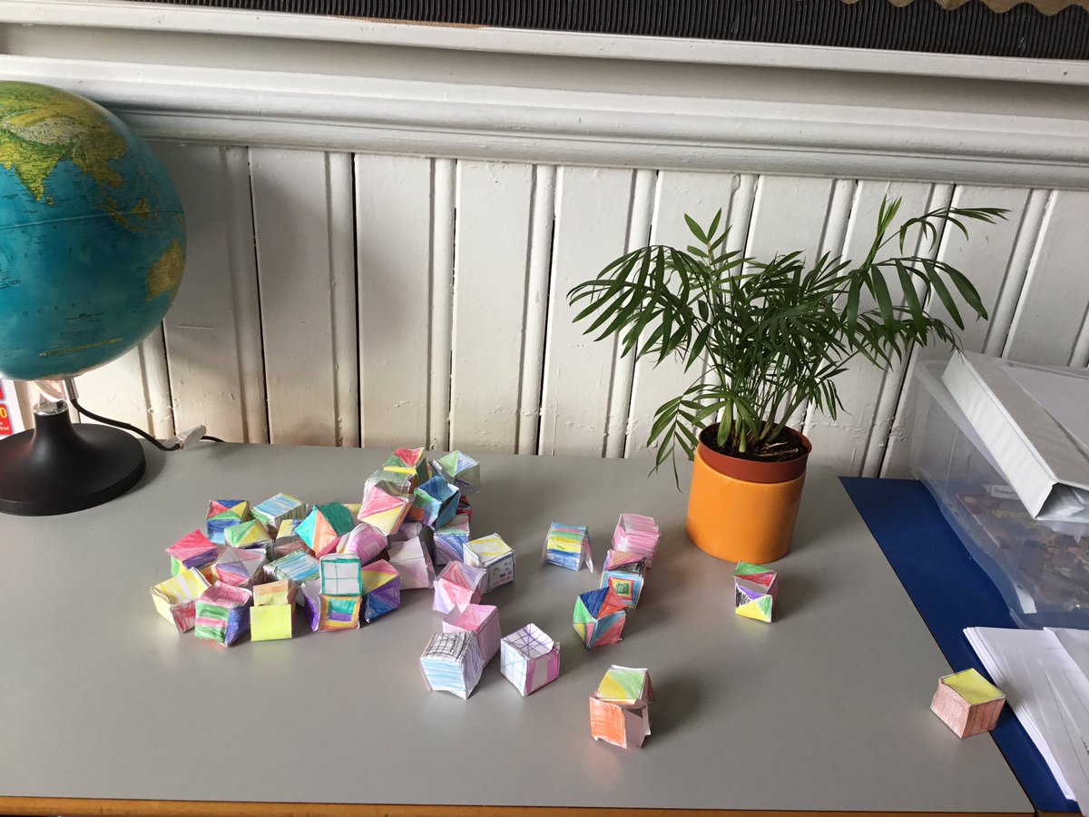 MissEdwards24's tweet photo. 2Ma have finished off their Art topic by creating a class piece of artwork in the style of Rasheed Araeen. We took inspiration from his interactive ‘Zero to Infinity’ piece. The artwork isn’t fixed, it can be rearranged many times to create new pieces. @AndertonPark #APSArt https://t.co/mlcWYSFHv8