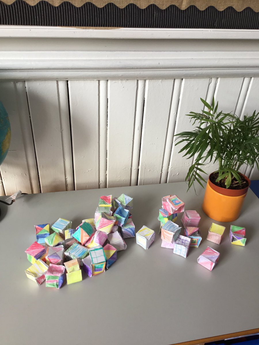 MissEdwards24's tweet photo. 2Ma have finished off their Art topic by creating a class piece of artwork in the style of Rasheed Araeen. We took inspiration from his interactive ‘Zero to Infinity’ piece. The artwork isn’t fixed, it can be rearranged many times to create new pieces. @AndertonPark #APSArt https://t.co/mlcWYSFHv8