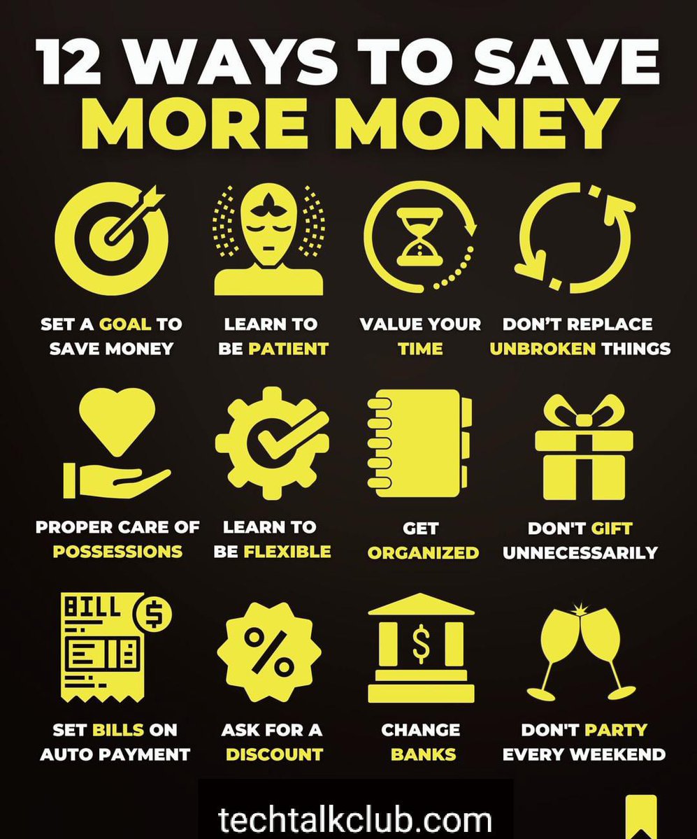TechTalkClub21's tweet image. How to Save Money for Your Big Financial Goals? Read Below👇

Save this post &amp;amp; Enjoy it later!👈

Retirement is the single largest savings goal for many of us. But the challenge can be daunting.😶