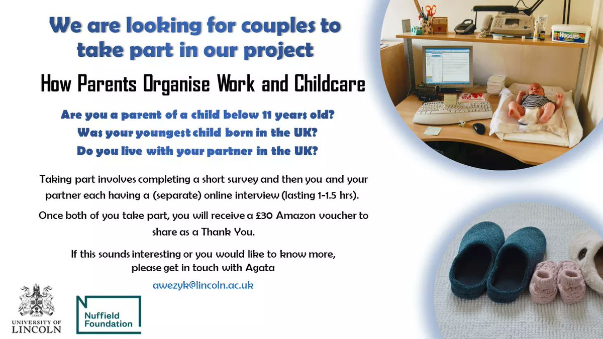 work_childcare's tweet photo. Still looking for UK-based couples with child/ren under 11 to be interviewed. Particularly interested in the experiences of couples where father is the primary caregiver. Please RT @WorkingMums @DrAndyMayers @FathersNetScot @fatherhoodinst
#parenting #stayathomedads
#dads https://t.co/urxTxvHukR